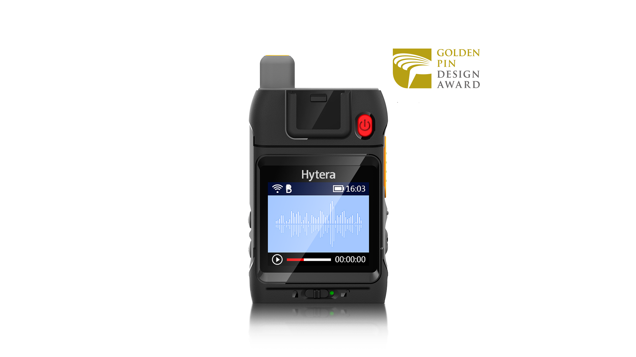 Hytera VM580D Ultra-thin 4G Body Camera